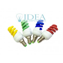 Spirale E14 - 13w colorK