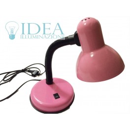 Lume scrivania moderno rosa Lume scrivania moderno rosa