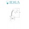 Lume scrivania moderno blu
