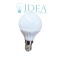 Mini globo LED E14- 3w 6500°K