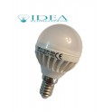 mini globo LED E14- 4.8w 3300K