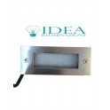 Segnapasso Led da parete 3W 3000K 220V IP68