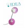 Lume scrivania moderno con porta accessori Rosa