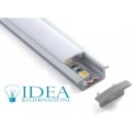 Profilo Led SMD in Alluminio rigido 1mt. 12V