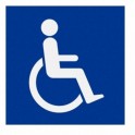 Cartello bagno diversamente abili 