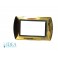 Placca Living 3 posti Bticino Oro