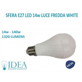 Sfera led bulbo SMD E27 14w 6500K