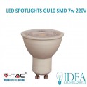 GU10 Led SMD 7w 6500K 220V VT - 2666