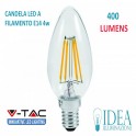 Lampadina Led a Filamento E14 4w