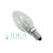 Candela alogena E14- 42w 2700°K