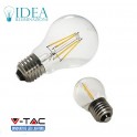 Lampadina Led Mini globo a Filamento E27 4w 6500k