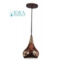 Lampadario a sospensione pendente E27 serie copper Dim. 180mm