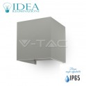 Aplick lampada da parete Led 6w quadrato IP 65 K4000 V- Tac