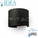 Aplick lampada da parete Led 6w rotondo IP 65 K4000 V- Tac