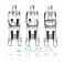 G9 alogena 25w-40w-60w 2700°K