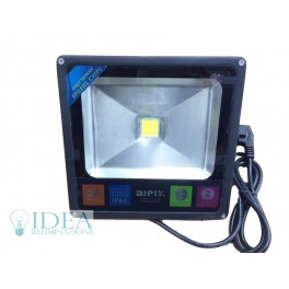 Faro proiettore Led 30w Slim 6500K IP66