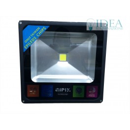 Faro proiettore Led 50w Slim 6500K IP66