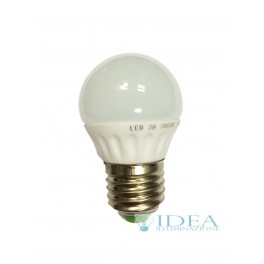 Mini globo LED E27- 3w 6500K