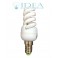 Lampadina a risparmio energetico spirale compact E14-13w