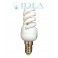 Lampadina a risparmio energetico spirale compact E14-13w