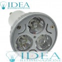 GU10 power Led 3x1w 3000K